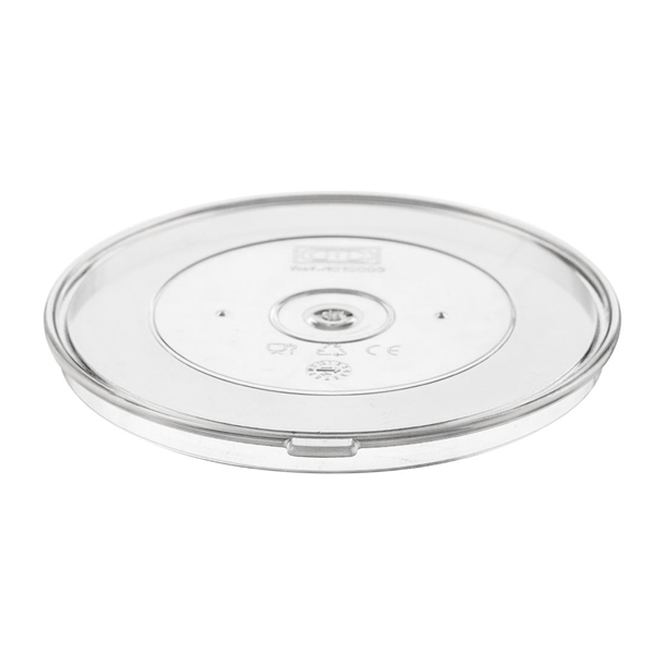 Poliware Reuseable Rigid Cover For Bowl With Handles Clear (48 Pack) Poliware Reuseable Rigid Cover For Bowl With Handles Clear (48 Pack)