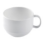 Poliware Reuseable Breakfast Mug 250ml, White 50 (50 Pack)