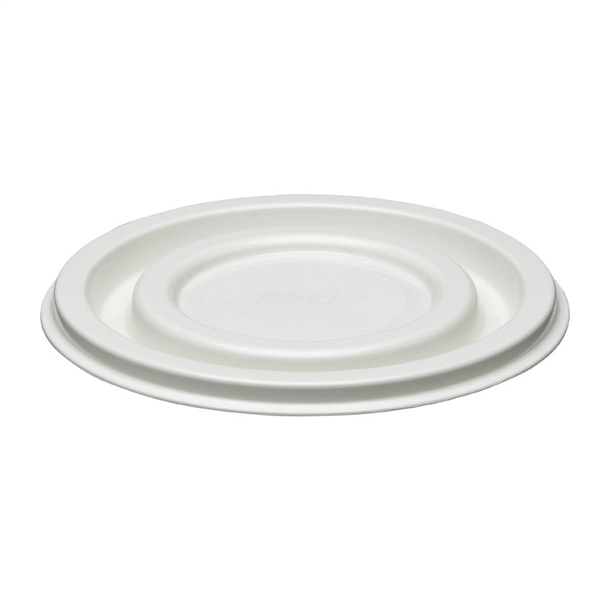 Aladdin Temp-Rite Reusable Bowl Flat Lid- Ivory (100 Pack)