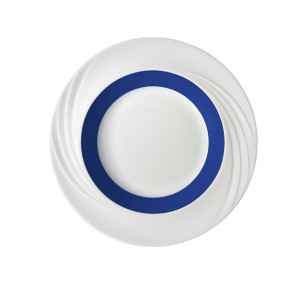 Schonwald Donna Senior Decor Round Deep Plate Dark-Blue Wide Band 230x40mm (Pack 6) Schonwald Donna Senior Decor Round Deep Plate Dark-Blue Wide Band 230x40mm (Pack 6)