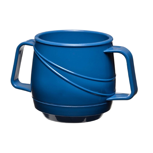 KH Moderne Bev Mug Insulated Double Handle 250ml Blue (24 Pack) KH Moderne Bev Mug Insulated Double Handle 250ml Blue (24 Pack)
