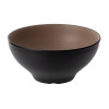 Coucou Dual Colour Round Bowl 110mm - Beige & Black (24 Pack) Coucou Dual Colour Round Bowl 110mm - Beige & Black (24 Pack)