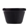 Coucou Ramekin Fluted Black - 30ml Coucou Ramekin Fluted Black - 30ml