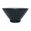 Coucou Dual Colour V-Shape Round Bowl 150mm - Grey & Black (12 Pack)