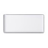 Coucou Dual Colour Rect. Plate 325x150mm - White & Black (9 Pack)