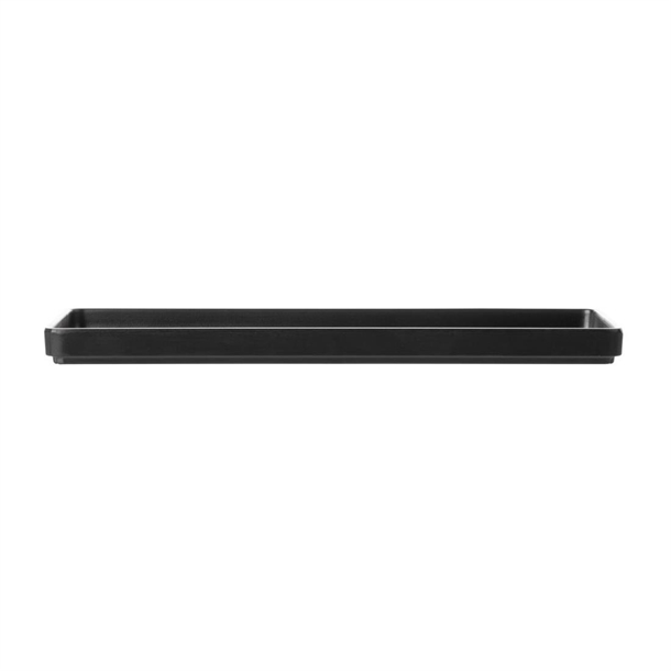 Coucou Dual Colour Rect. Plate 325x150mm - Black (9 Pack) Coucou Dual Colour Rect. Plate 325x150mm - Black (9 Pack)
