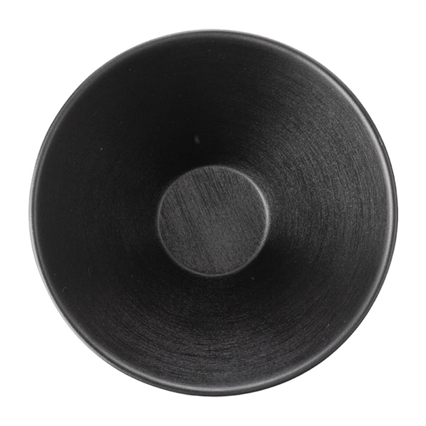 Coucou Dual Colour V-Shape Round Bowl 150mm - Black (12 Pack) Coucou Dual Colour V-Shape Round Bowl 150mm - Black (12 Pack)
