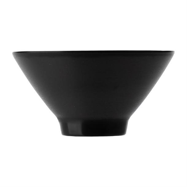 Coucou Dual Colour V-Shape Round Bowl 150mm - Black (12 Pack) Coucou Dual Colour V-Shape Round Bowl 150mm - Black (12 Pack)