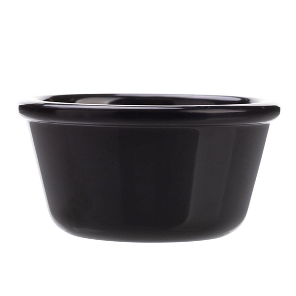 Coucou Ramekin Smooth Black - 120ml Coucou Ramekin Smooth Black - 120ml