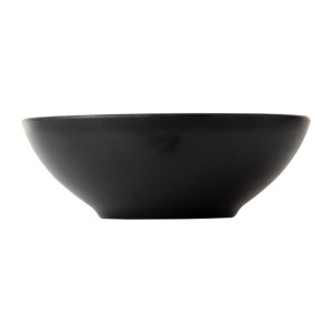 Coucou Dual Colour Round Bowl 210mm - White & Black (9 Pack)