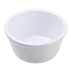 Coucou Ramekin Fluted White - 120ml
