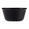 COUCOU Ramekin Fluted Black - 120ml
