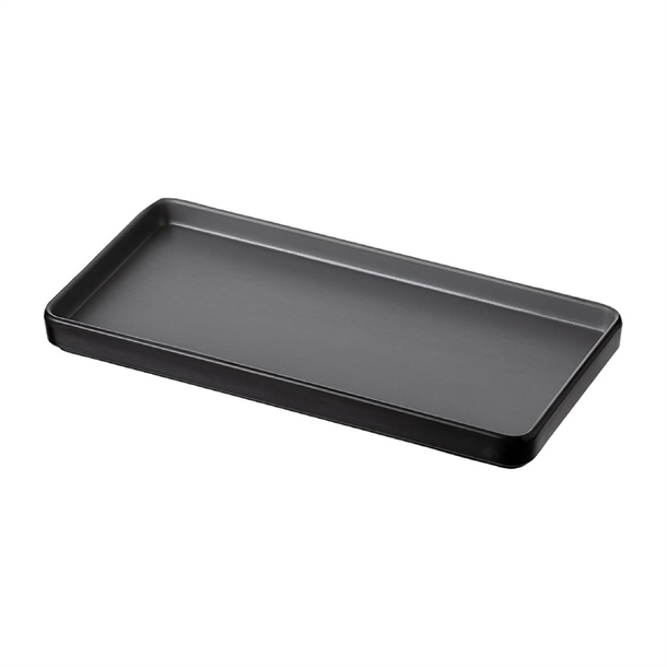 Coucou Dual Colour Rect. Plate 250x120mm - Grey & Black (12 Pack) Coucou Dual Colour Rect. Plate 250x120mm - Grey & Black (12 Pack)