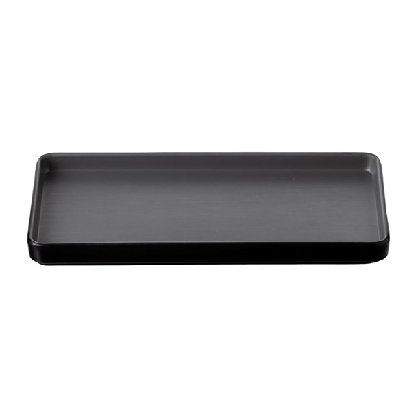 Coucou Dual Colour Rect. Plate 250x120mm - Grey & Black (12 Pack) Coucou Dual Colour Rect. Plate 250x120mm - Grey & Black (12 Pack)