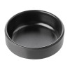 Coucou Dual Colour Round Sauce Dish 76mm - Black (40 Pack) Coucou Dual Colour Round Sauce Dish 76mm - Black (40 Pack)