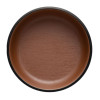 Coucou Dual Colour Round Sauce Dish 100mm - Brown & Black (20 Pack)