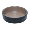 Coucou Dual Colour Round Sauce Dish 100mm - Beige & Black (20 Pack)