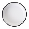 Coucou Dual Colour Round Sauce Dish 100mm - White & Black (20 Pack) Coucou Dual Colour Round Sauce Dish 100mm - White & Black (20 Pack)