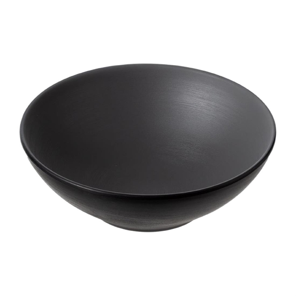 Coucou Dual Colour Round Bowl 187mm - Grey & Black (12 Pack) Coucou Dual Colour Round Bowl 187mm - Grey & Black (12 Pack)