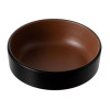 Coucou Dual Colour Round Sauce Dish 76mm - Brown & Black (40 Pack) Coucou Dual Colour Round Sauce Dish 76mm - Brown & Black (40 Pack)