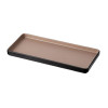 Coucou Dual Colour Rect. Plate 290x130mm - Beige & Black (12 Pack) Coucou Dual Colour Rect. Plate 290x130mm - Beige & Black (12 Pack)