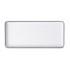 Coucou Dual Colour Rect. Plate 290x130mm - White & Black (12 Pack)