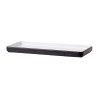 Coucou Dual Colour Rect. Plate 290x130mm - White & Black (12 Pack)