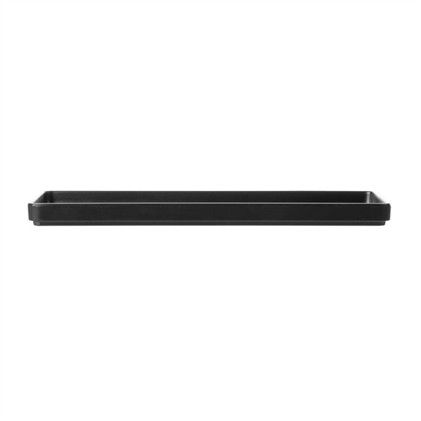 Coucou Dual Colour Rect. Plate 290x130mm - Black (12 Pack) Coucou Dual Colour Rect. Plate 290x130mm - Black (12 Pack)