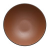 Coucou Dual Colour Round Bowl 187mm - Brown & Black (12 Pack) Coucou Dual Colour Round Bowl 187mm - Brown & Black (12 Pack)