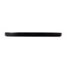 Coucou Dual Colour Oblong Plate 260x130mm - White & Black (12 Pack)