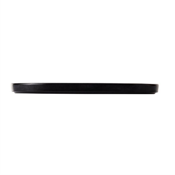 Coucou Dual Colour Oblong Plate 260x130mm - White & Black (12 Pack)