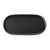 Coucou Dual Colour Oblong Plate 260x130mm - Black (12 Pack) Coucou Dual Colour Oblong Plate 260x130mm - Black (12 Pack)