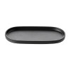 Coucou Dual Colour Oblong Plate 260x130mm - Black (12 Pack) Coucou Dual Colour Oblong Plate 260x130mm - Black (12 Pack)