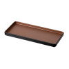 Coucou Dual Colour Rect. Plate 290x130mm - Brown & Black (12 Pack) Coucou Dual Colour Rect. Plate 290x130mm - Brown & Black (12 Pack)