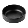 Coucou Dual Colour Round Sauce Dish 155mm - Black (12 Pack)