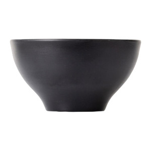 Coucou Dual Colour Round Bowl 110mm - Grey & Black (24 Pack)