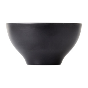 Coucou Dual Colour Round Bowl 110mm - White & Black (24 Pack)