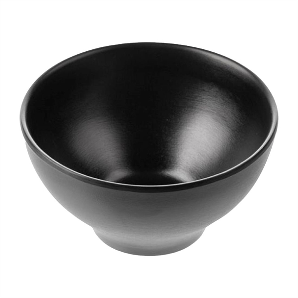 Coucou Dual Colour Round Bowl 110mm - Black (24 Pack) Coucou Dual Colour Round Bowl 110mm - Black (24 Pack)