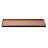 Coucou Dual Colour Rect. Plate 500x180mm - Brown & Black (9 Pack)