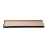 Coucou Dual Colour Rect. Plate 500x180mm - Beige & Black (9 Pack)