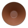 Coucou Dual Colour V-Shape Round Bowl 150mm - Brown & Black (12 Pack)