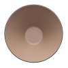 Coucou Dual Colour V-Shape Round Bowl 150mm - Beige & Black (12 Pack) Coucou Dual Colour V-Shape Round Bowl 150mm - Beige & Black (12 Pack)