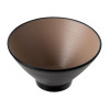 Coucou Dual Colour V-Shape Round Bowl 150mm - Beige & Black (12 Pack) Coucou Dual Colour V-Shape Round Bowl 150mm - Beige & Black (12 Pack)