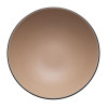 Coucou Dual Colour Round Bowl 210mm - Beige & Black (9 Pack)