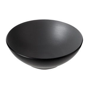 Coucou Dual Colour Round Bowl 210mm - Grey & Black (9 Pack)