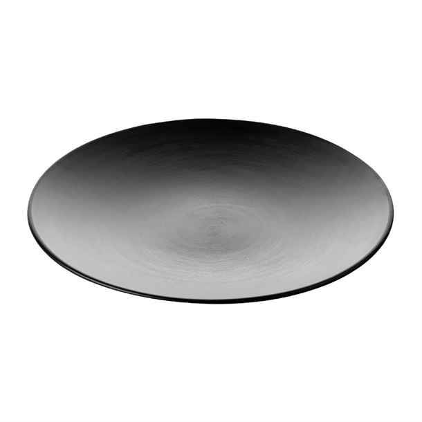Coucou Dual Colour Round Plate 250mm - Black (9 Pack) Coucou Dual Colour Round Plate 250mm - Black (9 Pack)