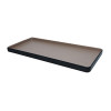 Coucou Dual Colour Rect. Plate 325x150mm - Beige & Black (9 Pack)