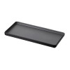 Coucou Dual Colour Rect. Plate 325x150mm - Grey & Black (9 Pack)