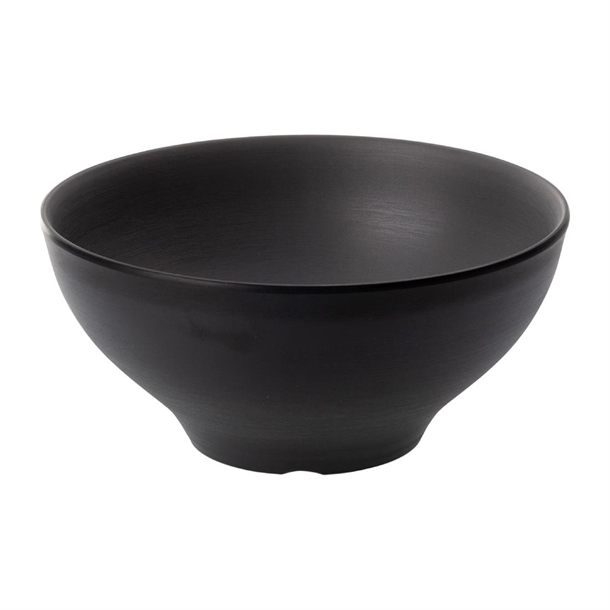 Coucou Dual Colour Round Bowl 210mm - Grey & Black (12 Pack) Coucou Dual Colour Round Bowl 210mm - Grey & Black (12 Pack)