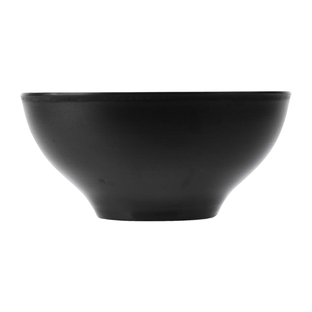 Coucou Dual Colour Round Bowl 210mm - Black (12 Pack) Coucou Dual Colour Round Bowl 210mm - Black (12 Pack)